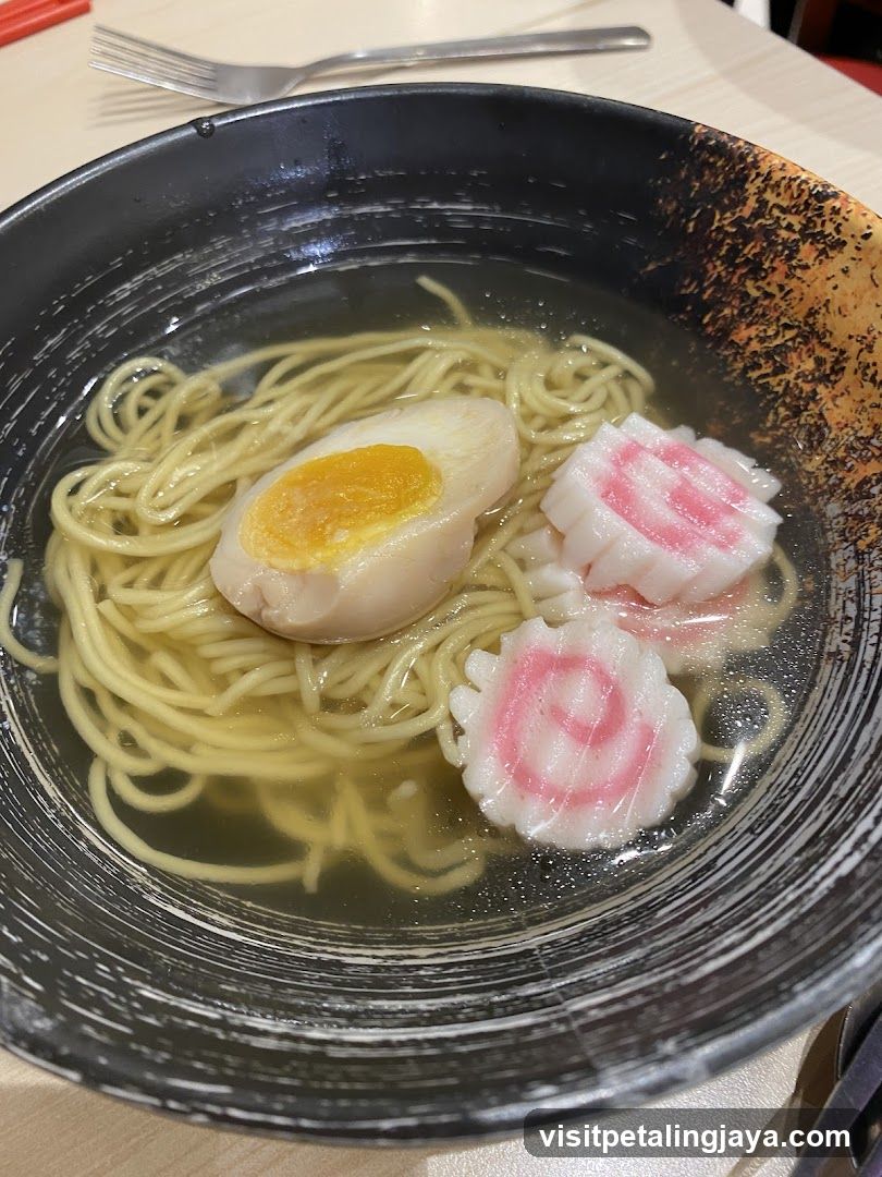 Ramen Bowl with Soft-Boiled Egg and Fish Cake