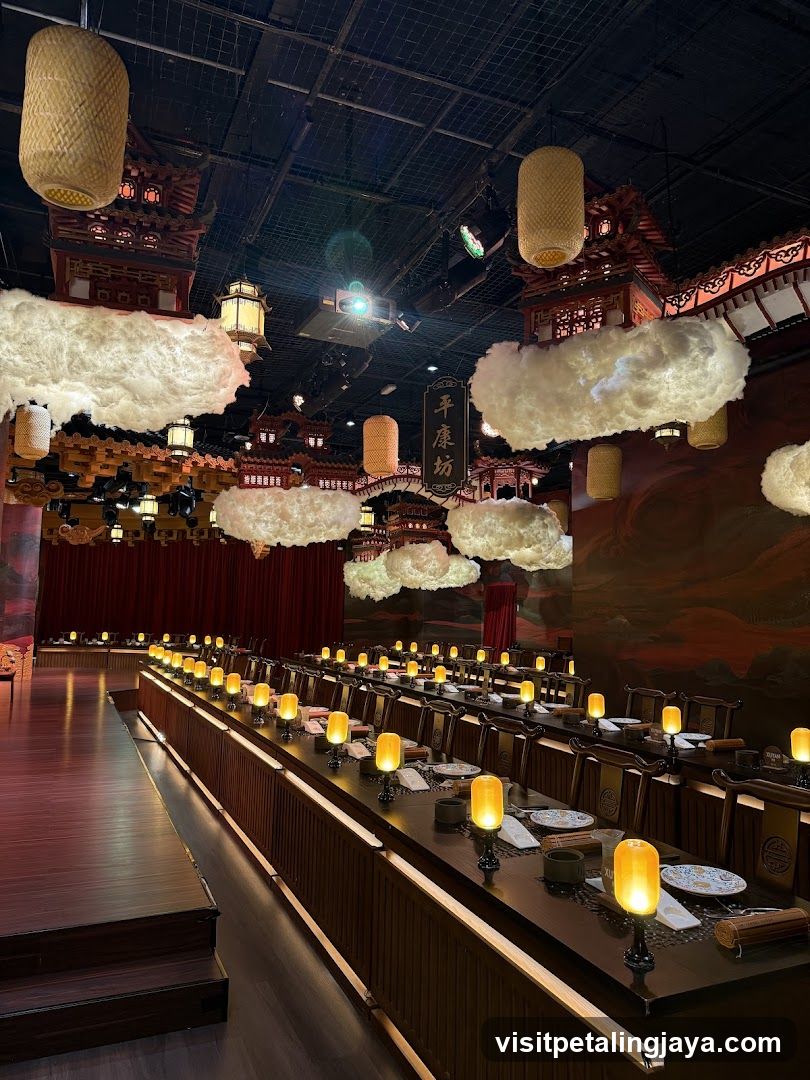 Traditional Chinese Restaurant Interior