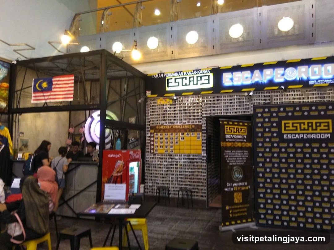 Escape Room Booth at Exhibition