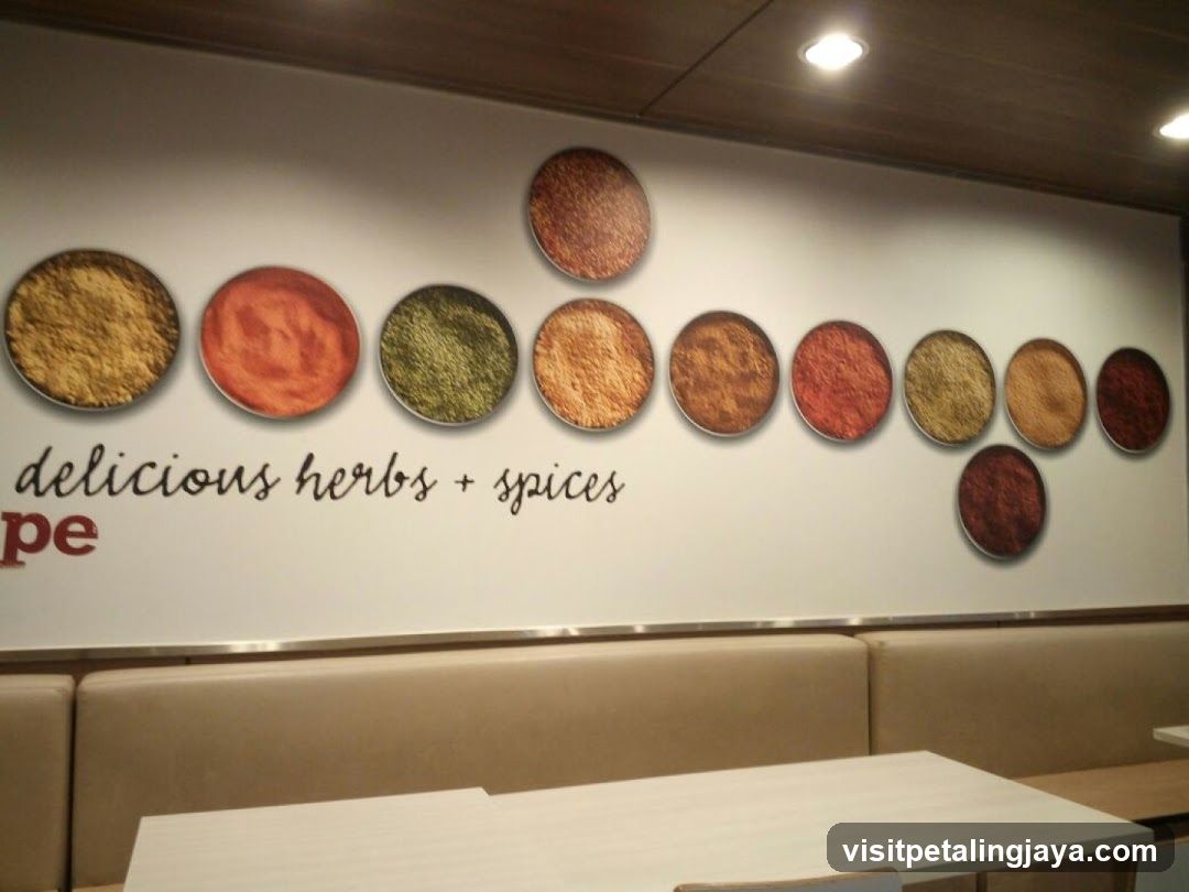 Spices Wall Display