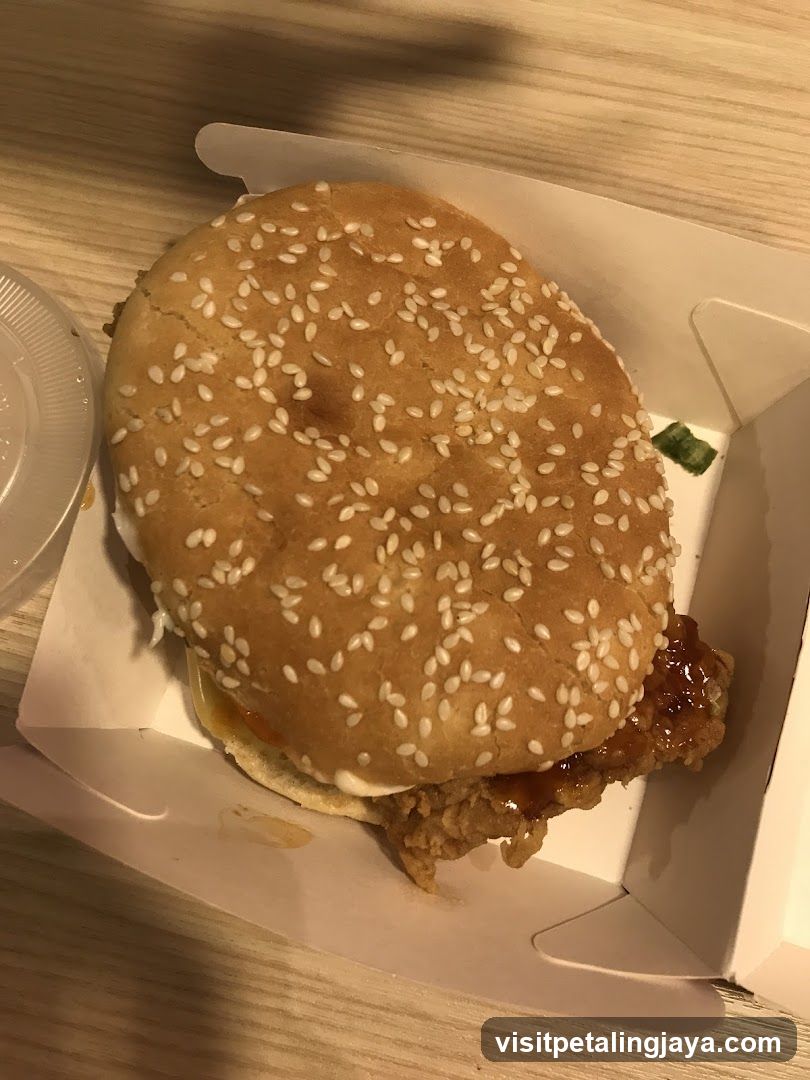 Fried Chicken Sandwich in Box