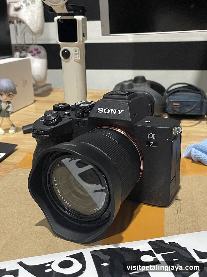 Sony Camera on Desk