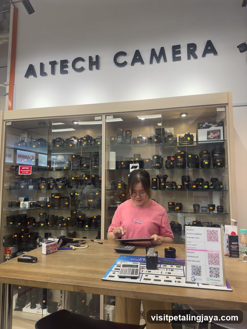 Altech Camera Store Interior