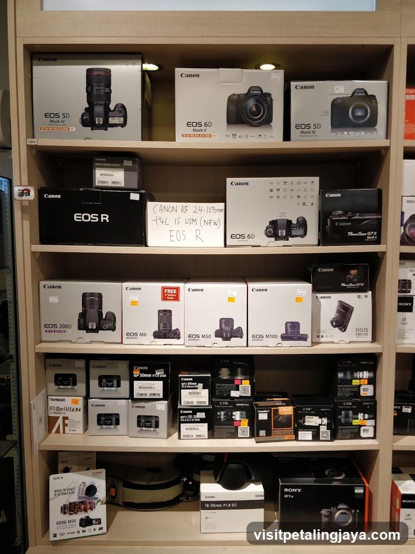 Canon Camera Display Shelf