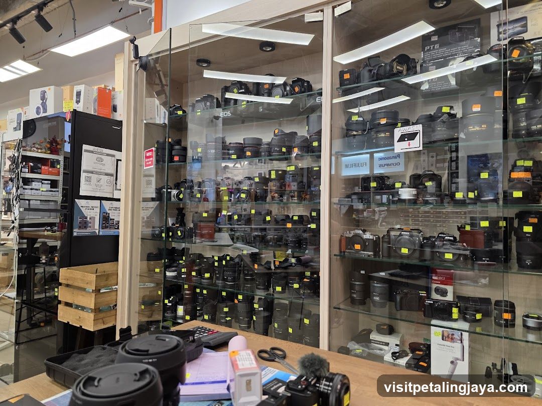 Camera Store Interior