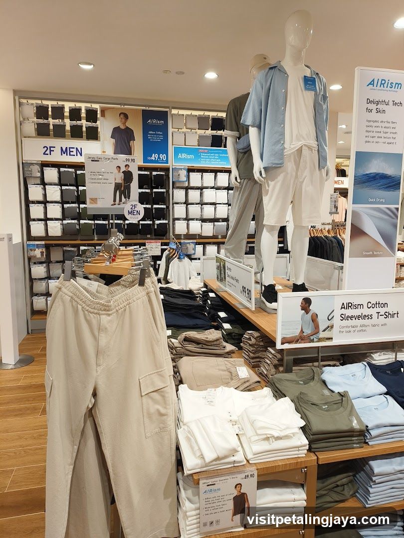 Men's Clothing Section Interior