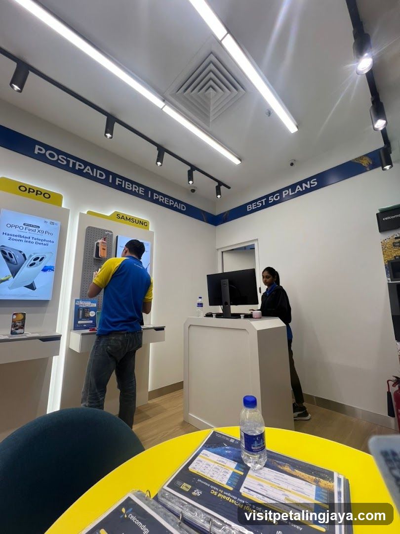 Telecom Store Interior