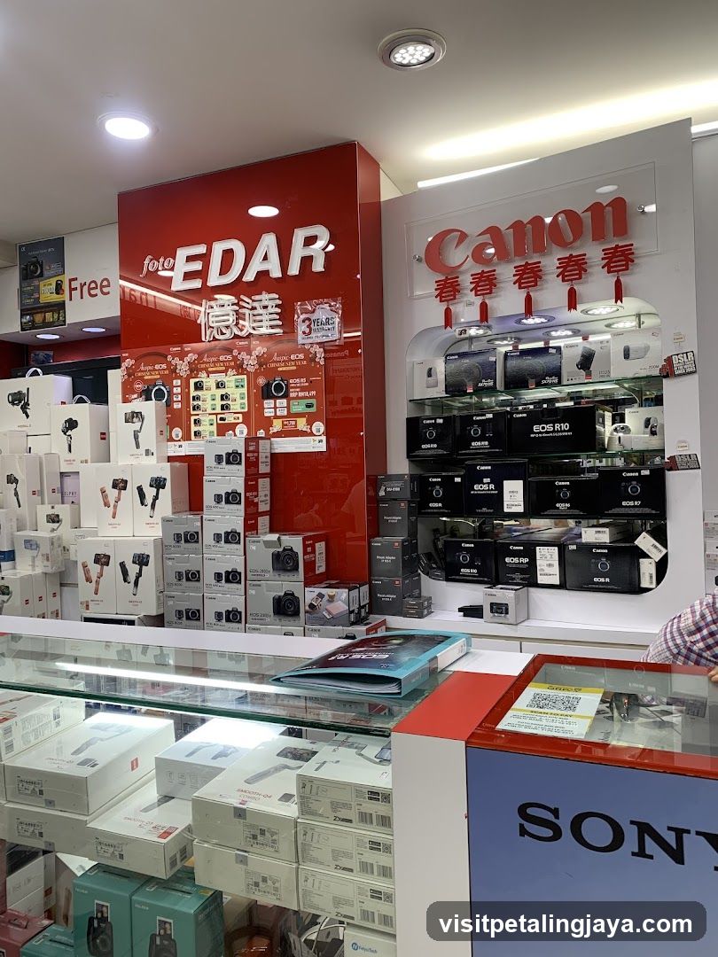 Electronics Store Interior