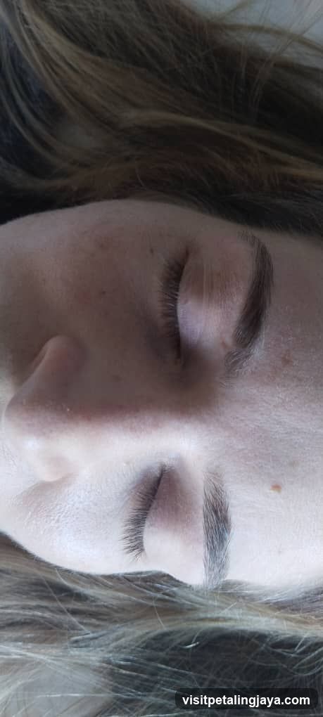 Sleeping Face Close-Up