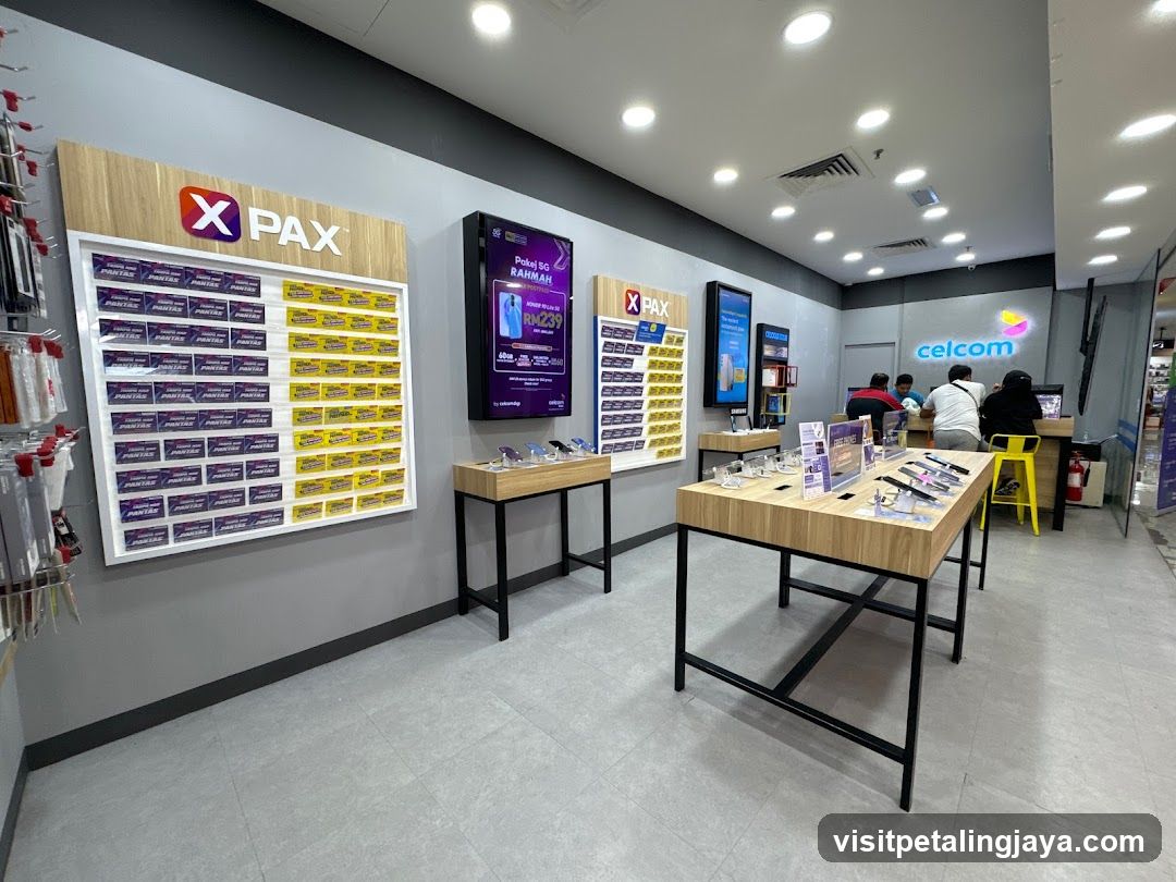 X-PAX Store Interior