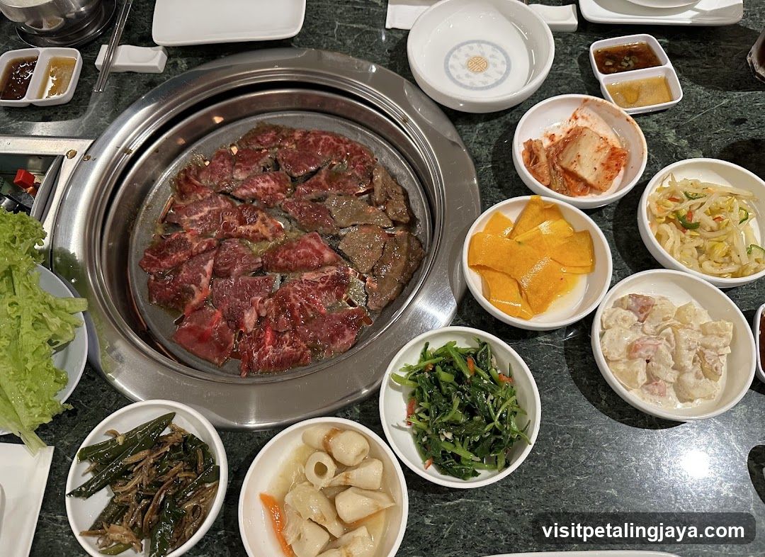 Korean BBQ Table Spread