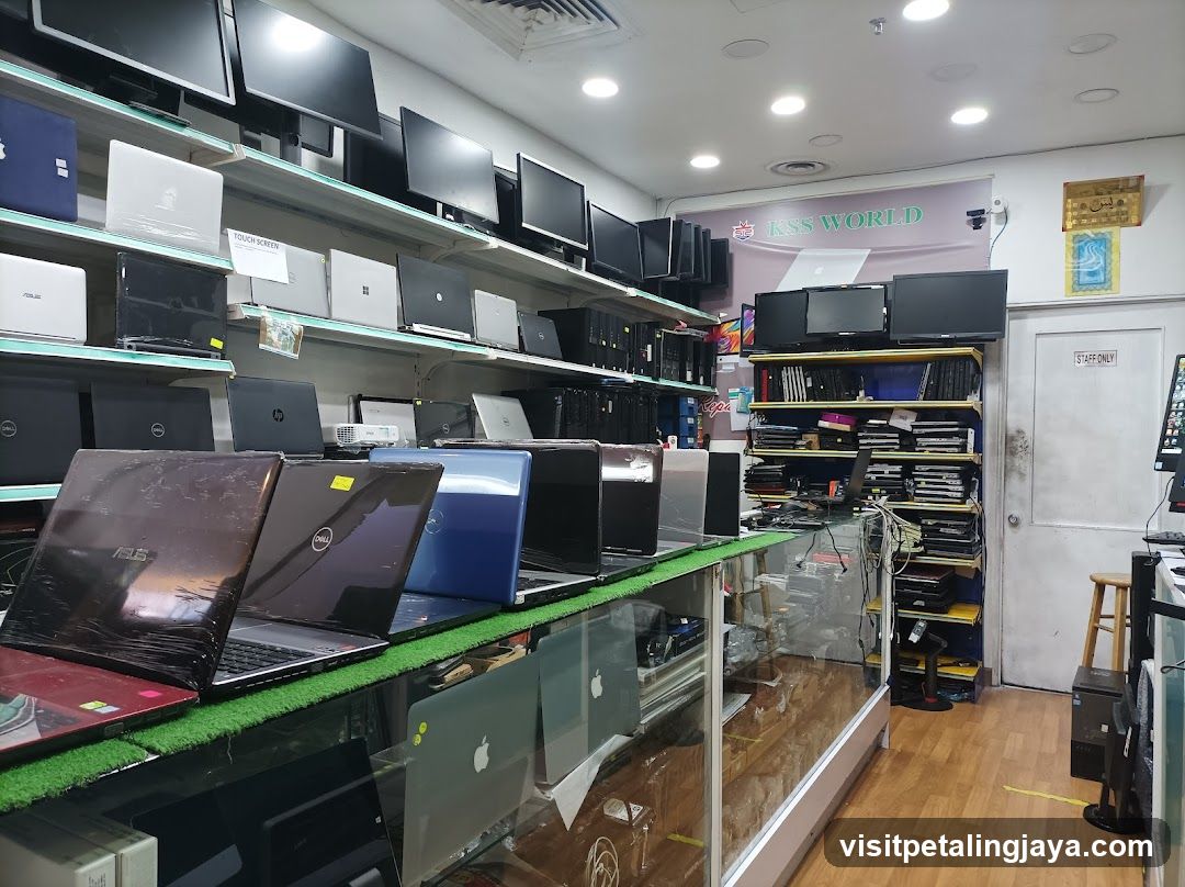 Electronics Store Interior