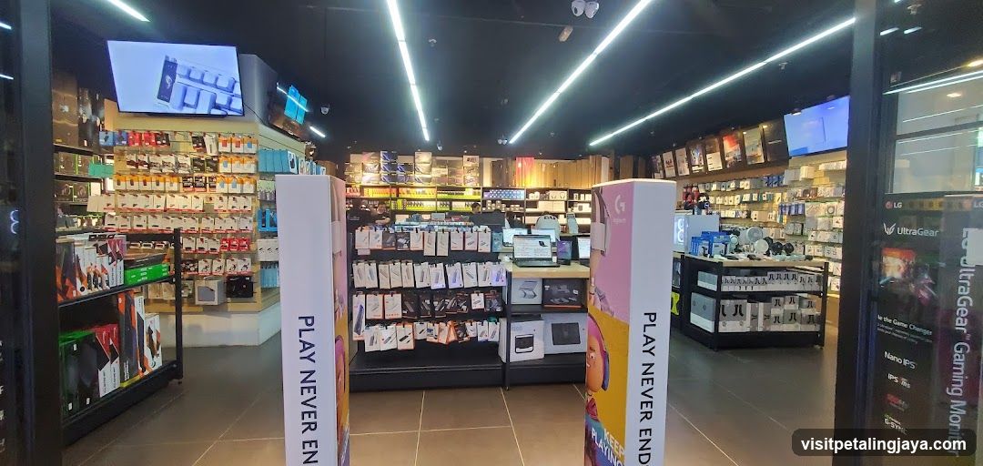 Electronics Store Interior