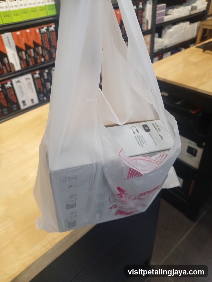 Shopping Bag with Products