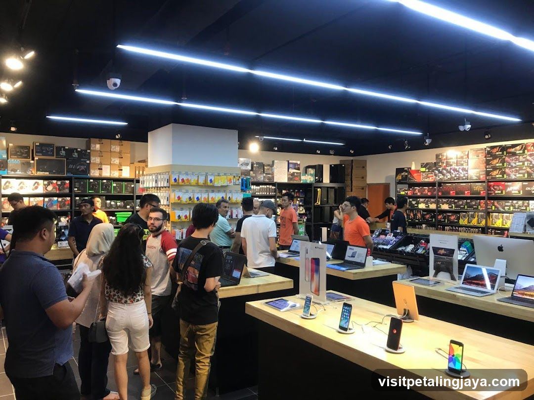 Electronics Store Interior
