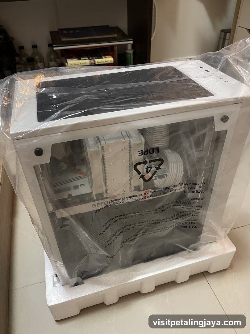 Computer Case in Packaging