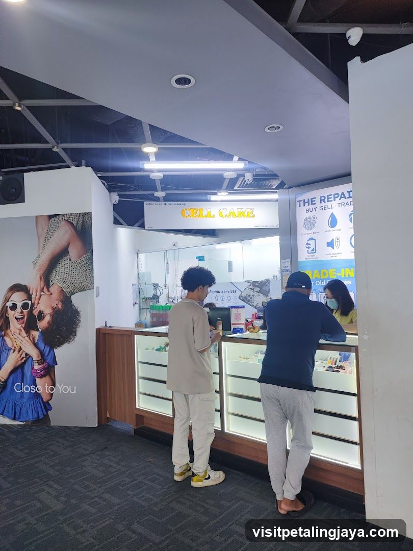 Cell Care Store Interior
