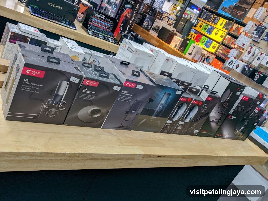 Electronics Store Display
