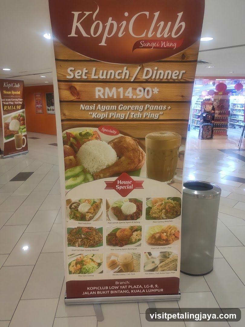Kopi Club Set Lunch/Dinner Ad