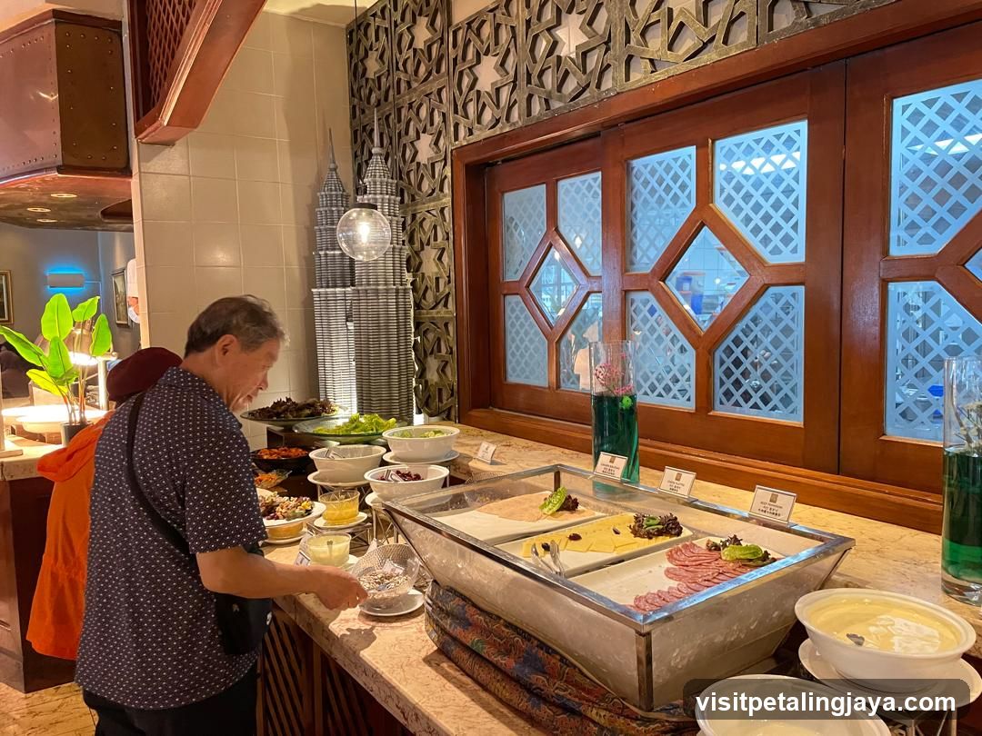 Buffet Food Display