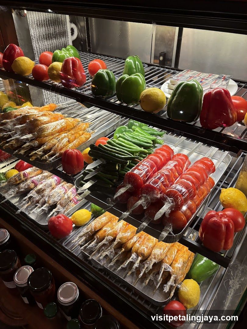 Grilled Skewers Display