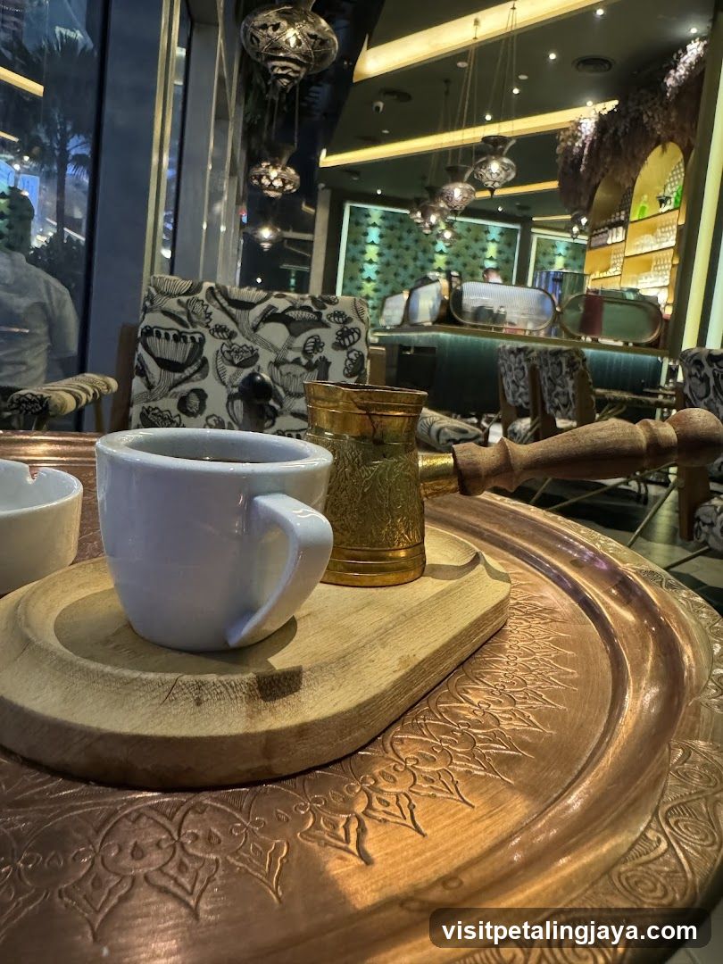 Coffee and Tea Set in a Lounge