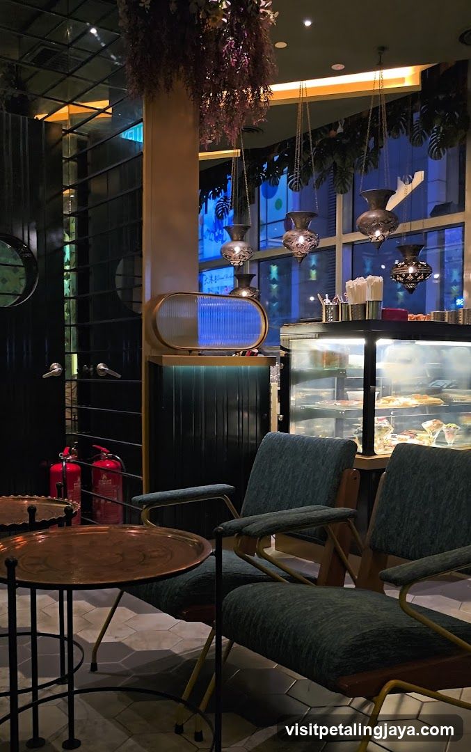 Interior Cafe Scene