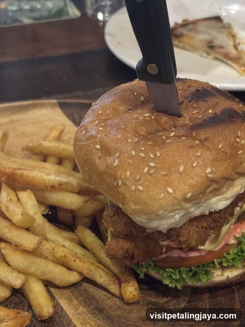 Burger with Fries