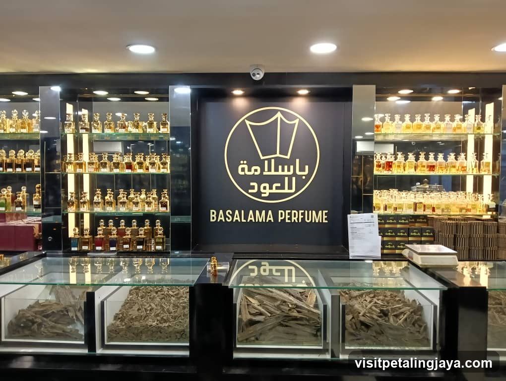 Basalama Perfume Store Interior