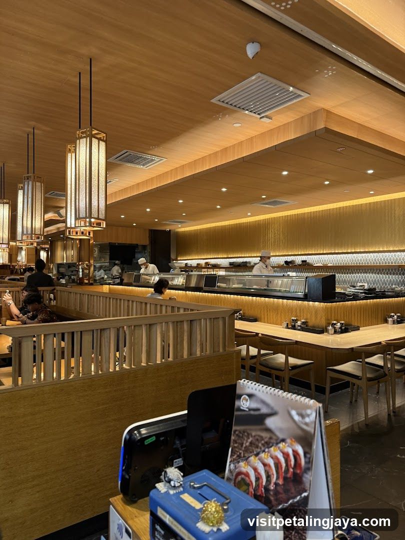 Sushi Restaurant Interior