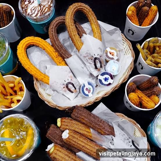 Churro and Paella Spread
