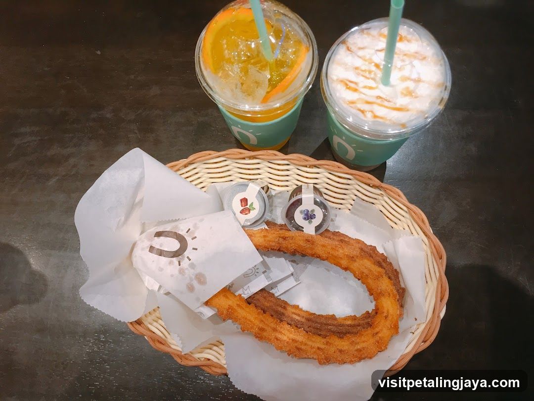 Churro and Drinks Set