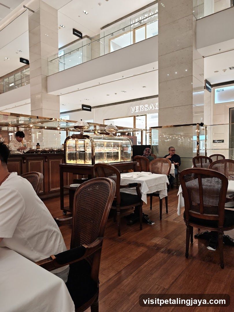 Mall Interior Dining Area