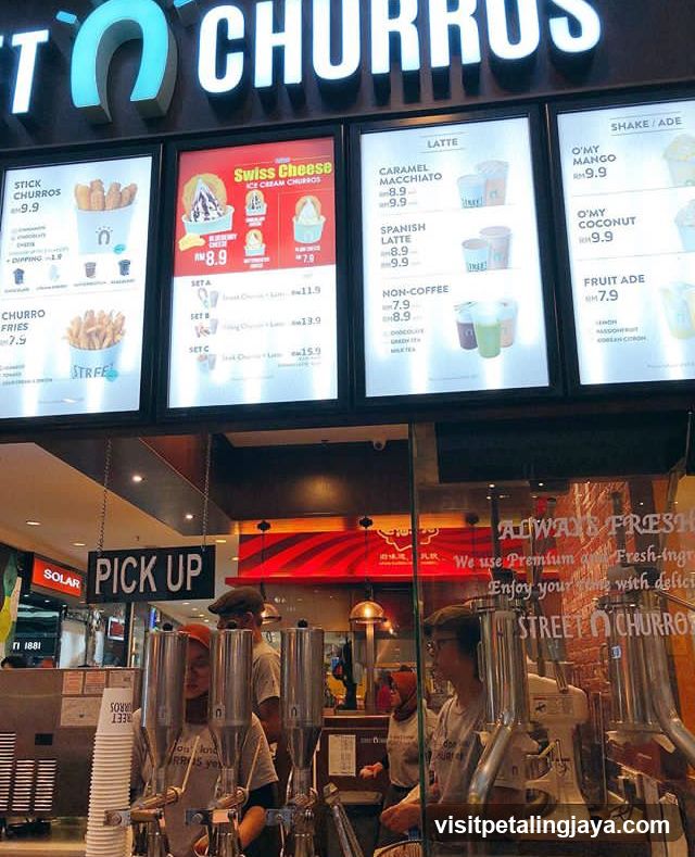 Street Churros Storefront Interior View