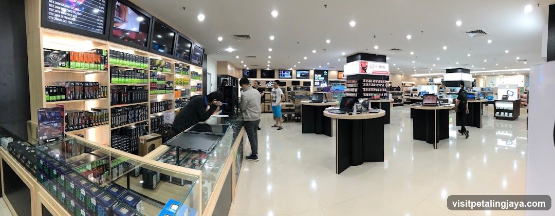 Electronics Store Interior