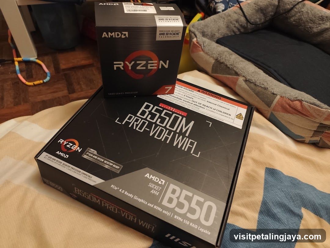 AMD Ryzen B550M Box