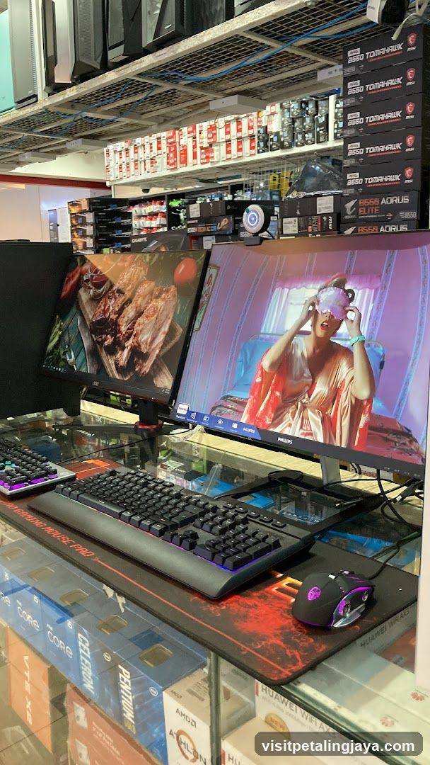 Computer Store Display