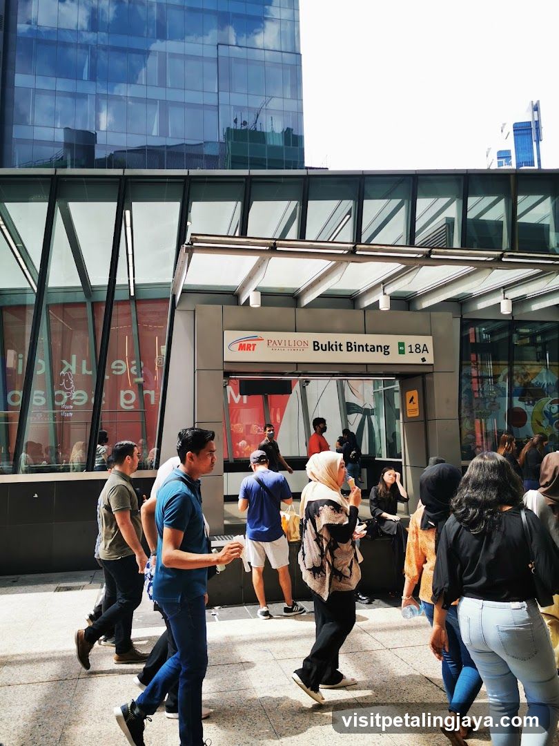 Bukit Bintang MRT Station Entrance