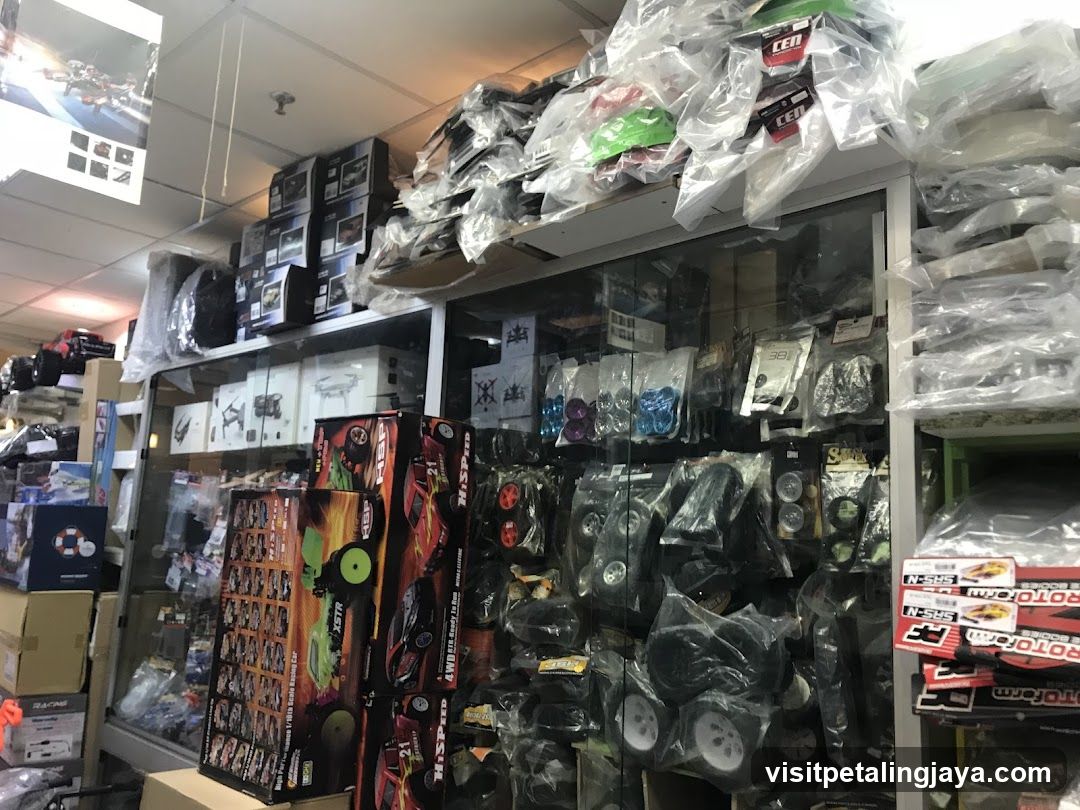 Toy and Hobby Store Interior
