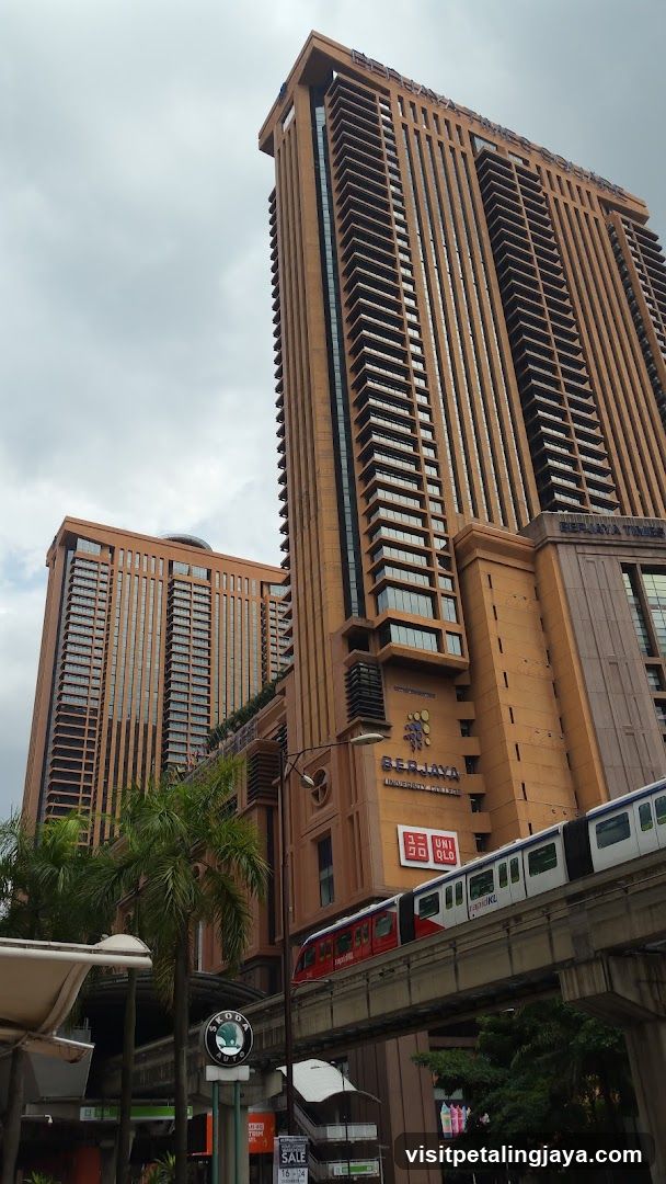 Seraya Tower Exterior with Monorail