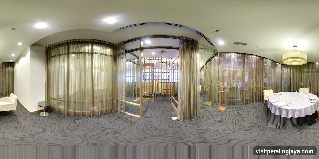 Interior of a restaurant or banquet hall