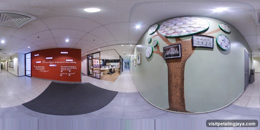 Interior Hallway with Genealogy Wall Art