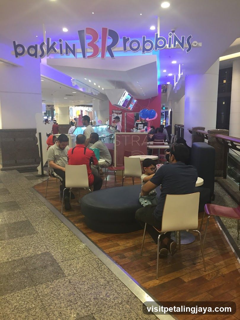 Baskin Robbins and Starbucks Interior