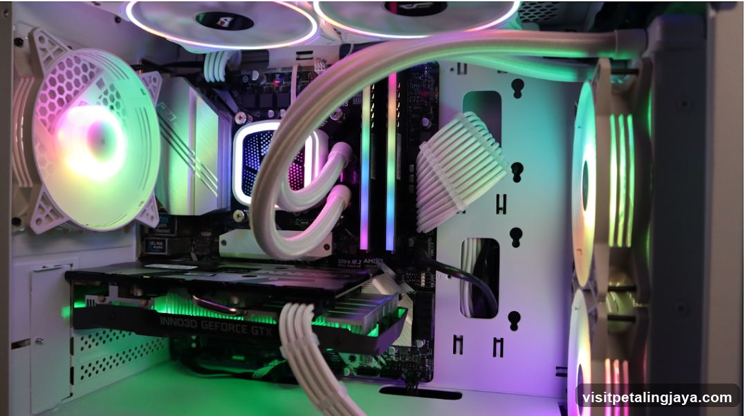 RGB PC Build Interior