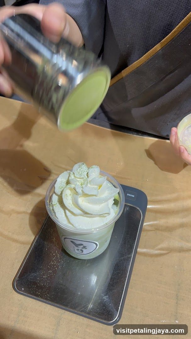 Matcha Dessert Preparation