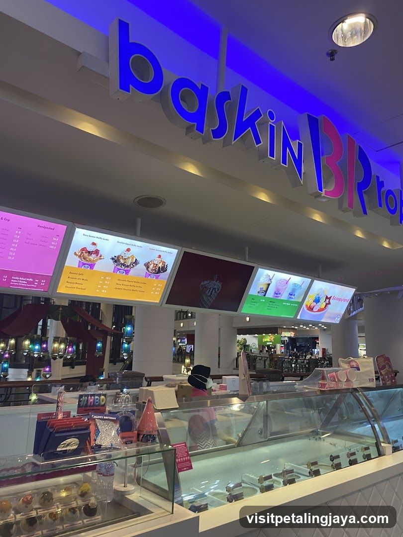 Baskin Robbins Store Interior