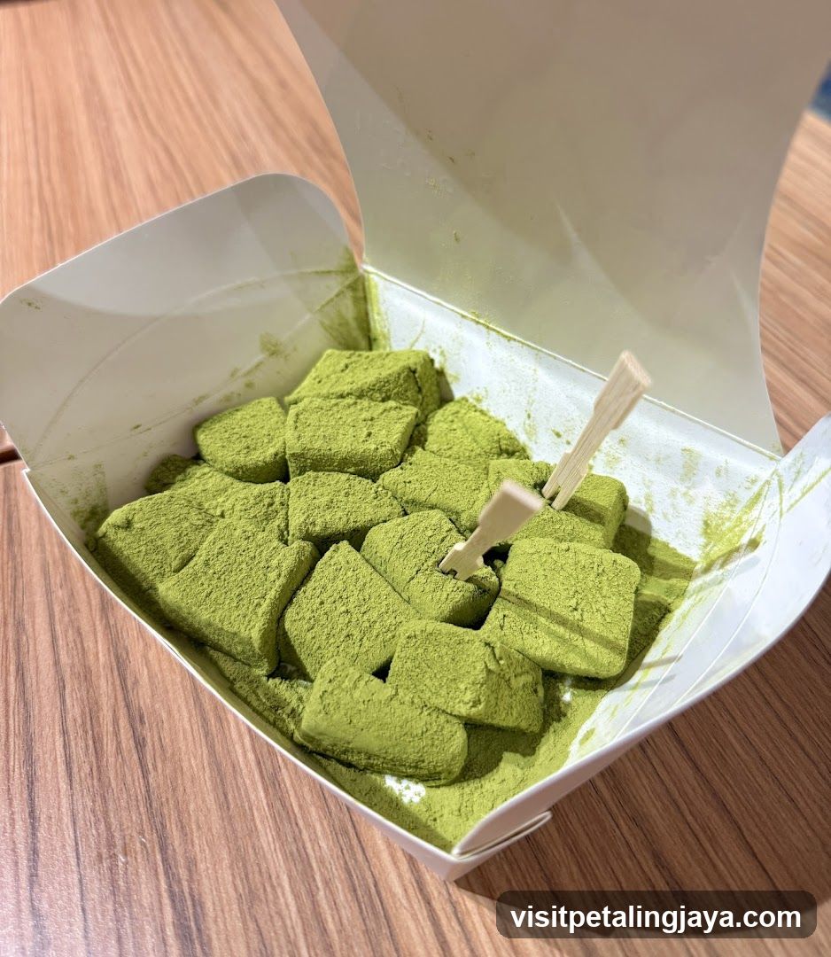 Matcha Dessert in Box
