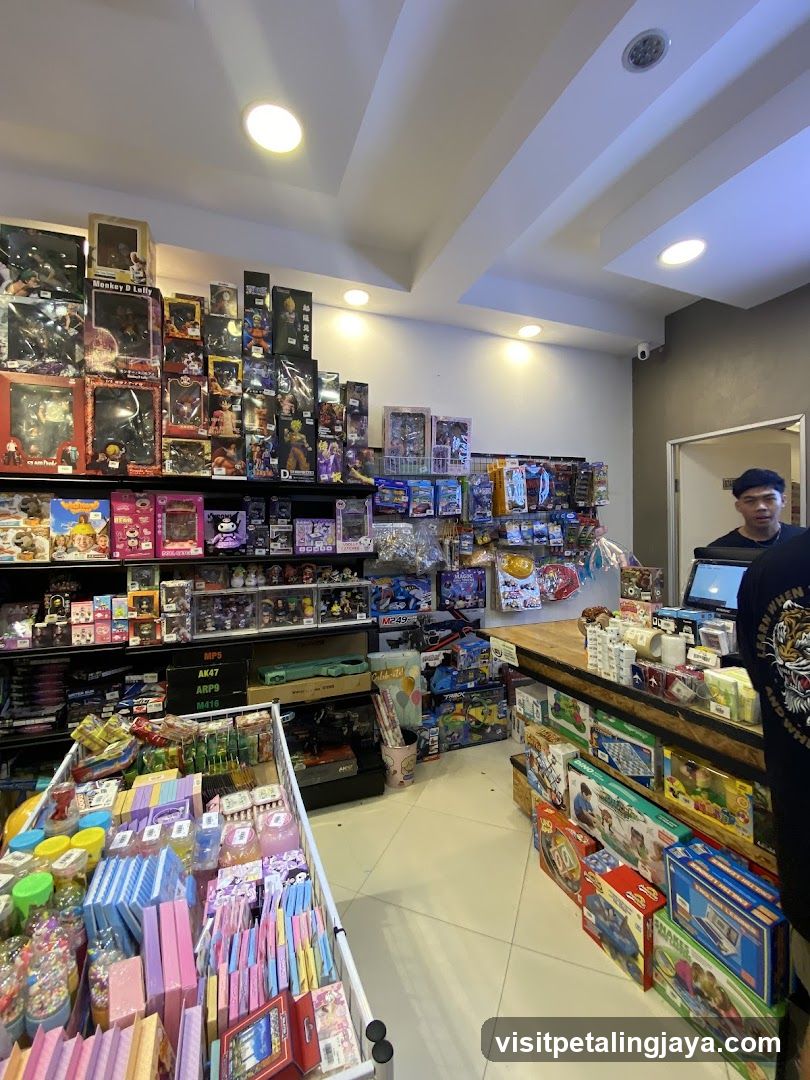 Toy and Stationery Store Interior