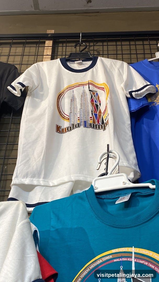 T-shirt Display with Kuala Lumpur Design