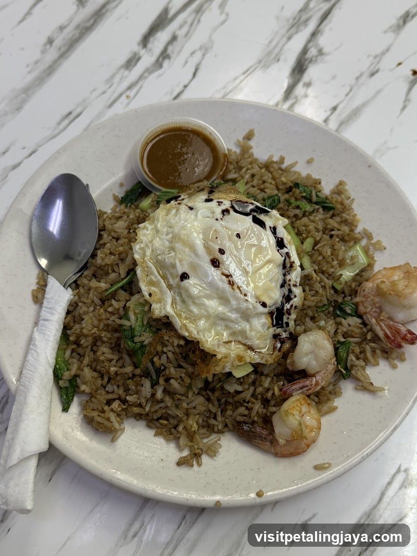 Fried Rice with Egg and Shrimp